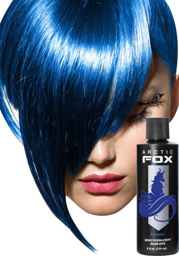 Arctic Fox Poseidon Semi - Permanent Vegan Hair Colour 236ml