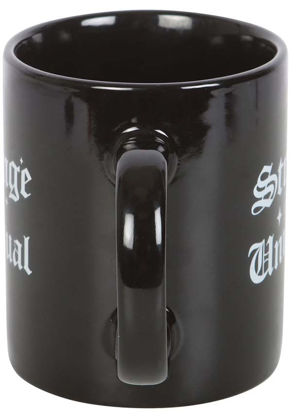 Strange and Unusual Gothic-Style Ceramic Mug for Dark Aesthetic Lovers