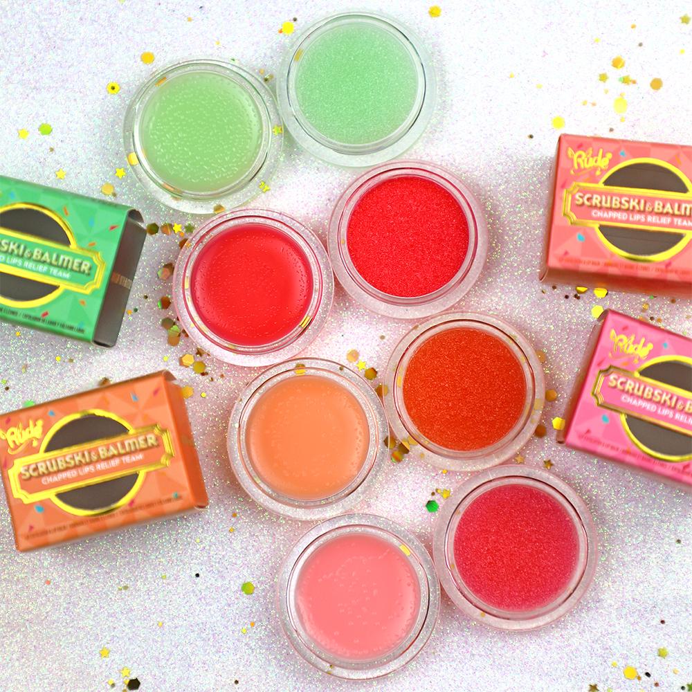 Orange-flavored Scrubski & Balmer Lip Exfoliator and Balm 2-in-1 Kit