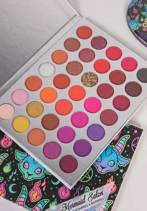 Mermaid Salon's Wicked Screamin' Demon Eyeshadow Palette for Dramatic Looks