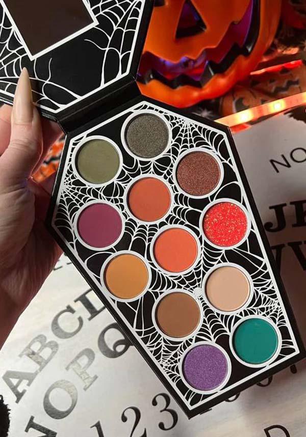 Dead Pretty Branded Coffin-Shaped Eyeshadow Palette with 12 Stunning Shades