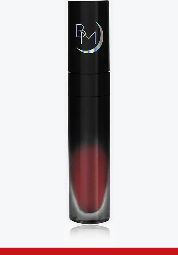 Sanguis Blue - Based Blood Red Liquid Lipstick for a Stunning 50's Look