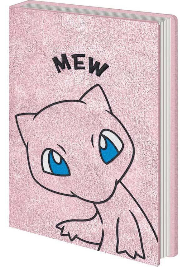 Adorable Mew Plush-Themed A5 Pokémon Notebook