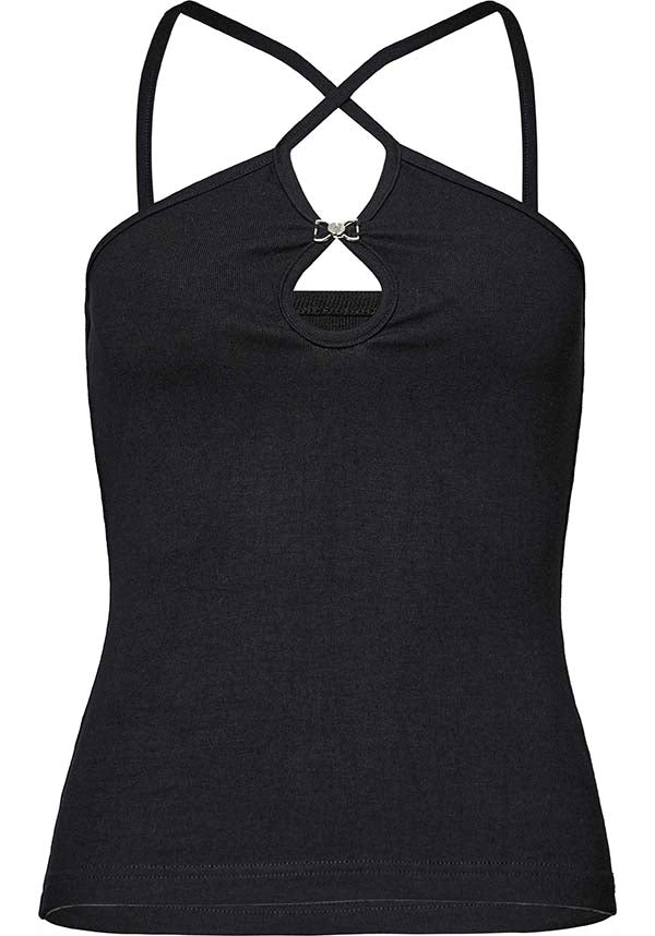 Gothic Seraphina Halter Top for Fashion - Forward Individuals