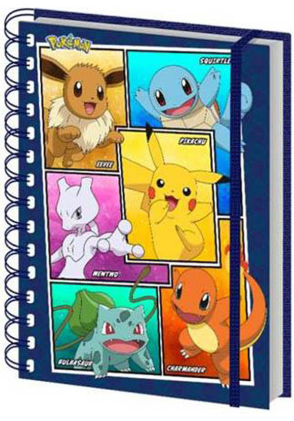 Officially Licensed A5-sized Pokemon-themed Notebook for Fans