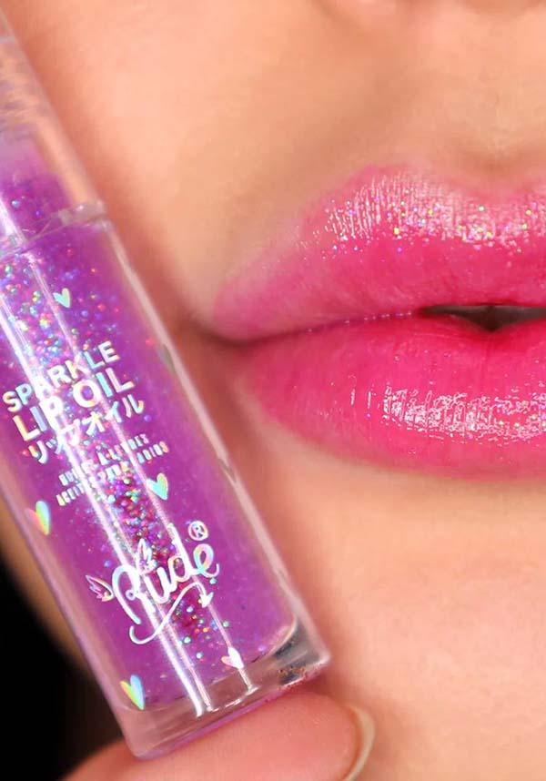 Sparkling Grape - Infused Manga Lip Oil for Moisturized Lips