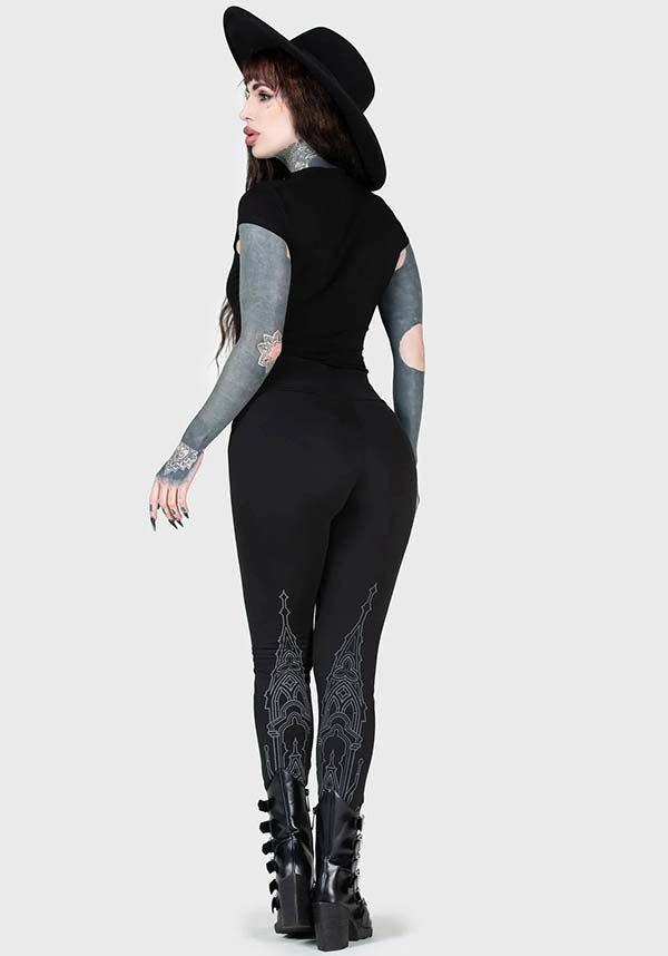 Secret Shrine Design Women's Stretchable High - Waisted Leggings