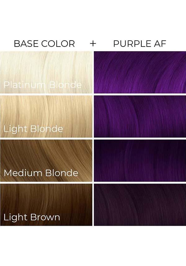 Arctic Fox Semi - Permanent Purple AF Hair Colour - 118ml Bottle