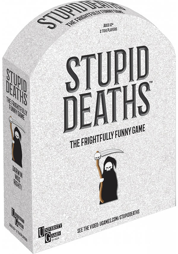 Stupid Deaths: A Hilarious and Dark Board Game for Party Fun