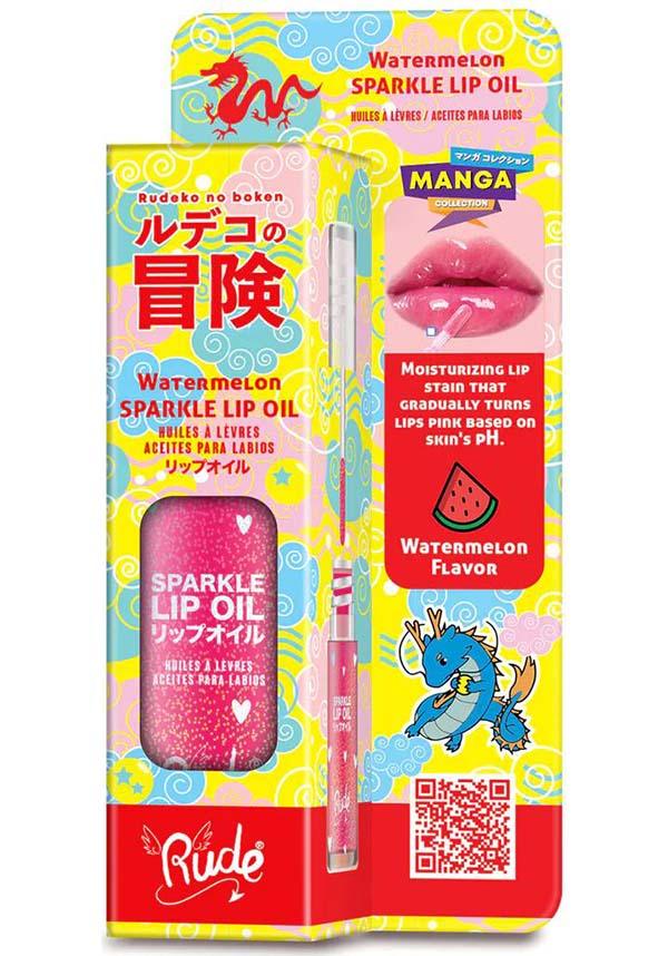 Sparkling Manga Watermelon Flavored Moisturizing Lip Oil