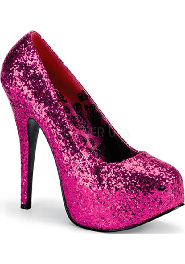 PREORDER | TEEZE-06GW Pink Wide-Fit Women's Pumps