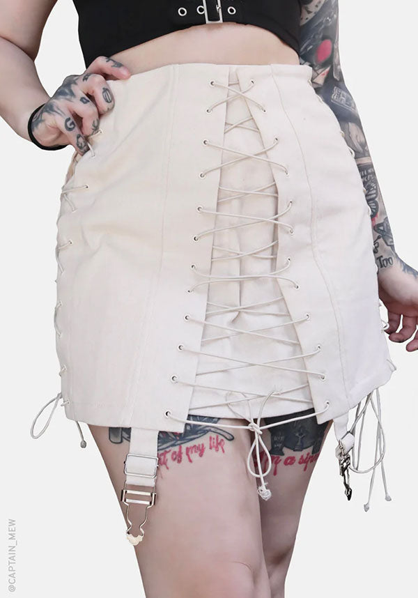 Vintage-Inspired Basilica Corset Style Women's Skirt