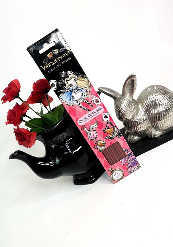 Wonderland Themed Incense Sticks Set Along With a Handy Incense Holder