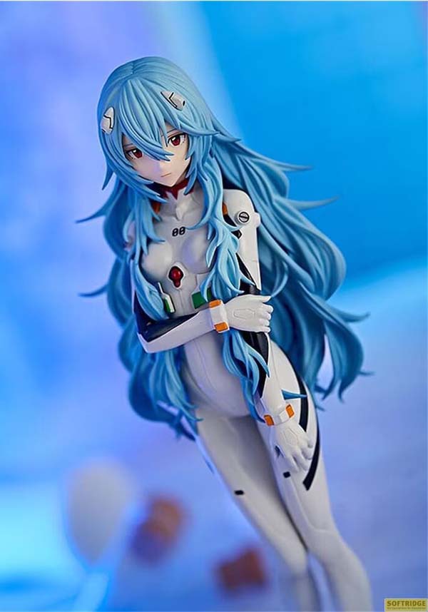 Rei Ayanami Long Hair Version Collectible Figure by Good Smile Company