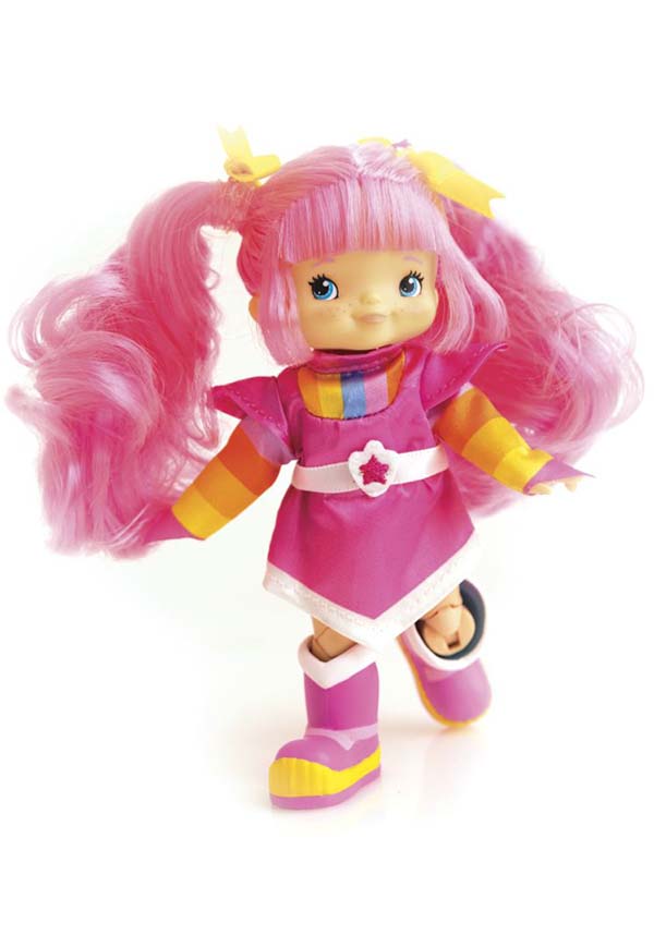 5.5'' Rainbow Brite Tickled Pink Articulated Fashion Doll