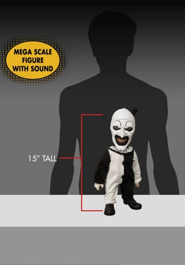 15-Inch Terrifier: Art The Clown Mega Action Figure