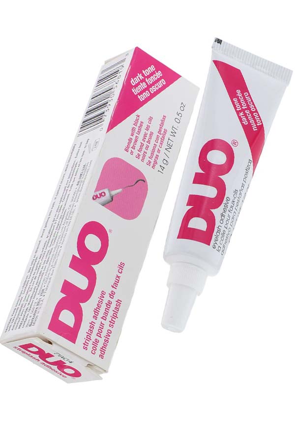 DUO Dark Strip Lash Adhesive - Ideal for Dramatic Looks