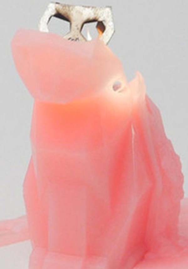 Pink Kisa Cat-Shaped Decorative Candle for Thoughtful Gifting