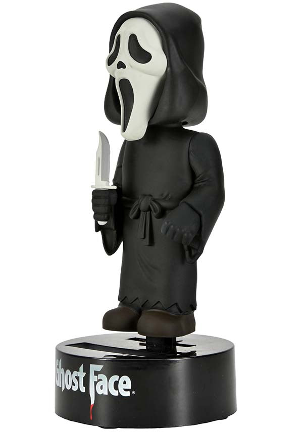 Scream: Ghost Face Action Figure - Solar-Powered Body Knocker Collectible
