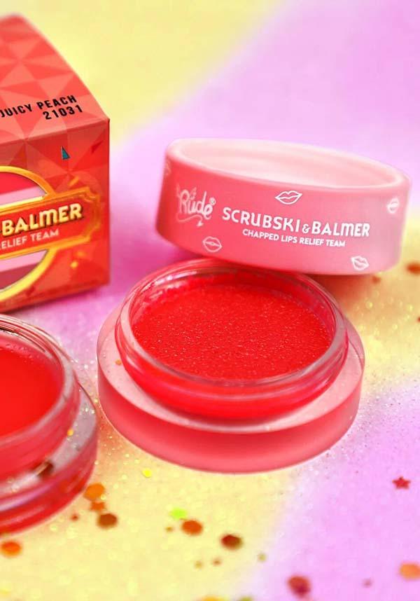 Grapefruit-Scented Scrubski & Balmer Lip Exfoliator and Balm 2-in-1 Kit