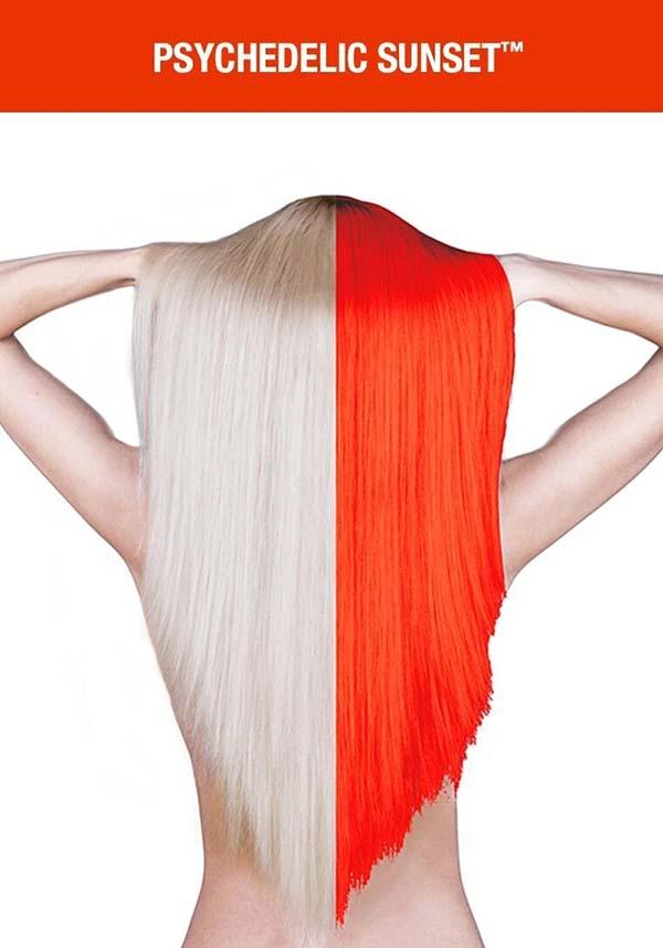 Classic Psychedelic Orange Sunset Semi - Permanent Hair Color
