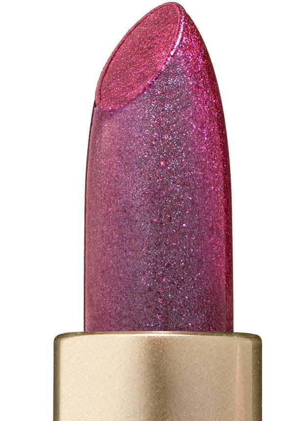 Lacrimosa Translucent Pink Shade Bullet Lipstick with Color - Shifting Sparkles