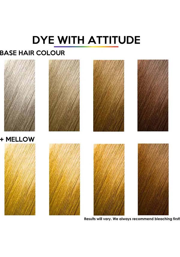 Attitude Mellow Yellow Semi - Permanent Hair Colour for Bright and Cheerful Look