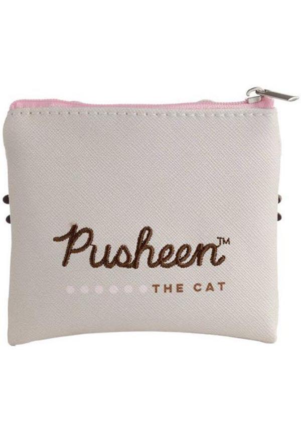 Pusheen Classic-Style Polka Dot Inner Lined Polyurethane Purse