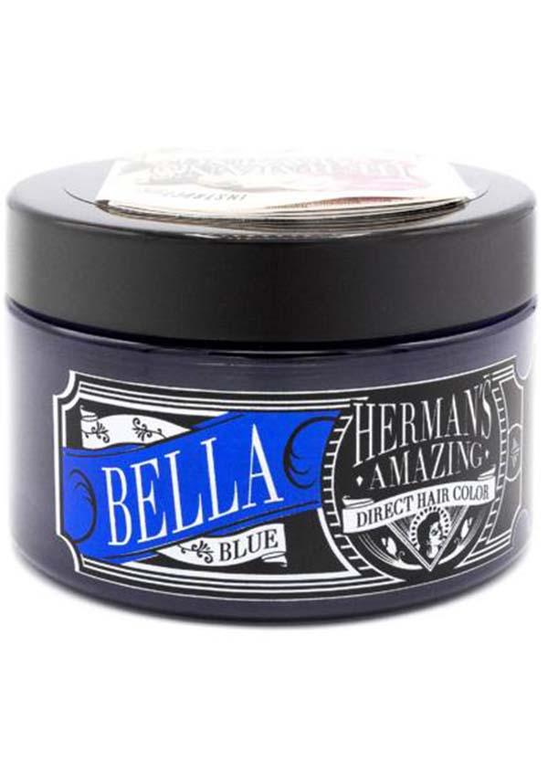 Bella Blue Semi - Permanent Vegan Hair Colour for Intense Ocean Tones