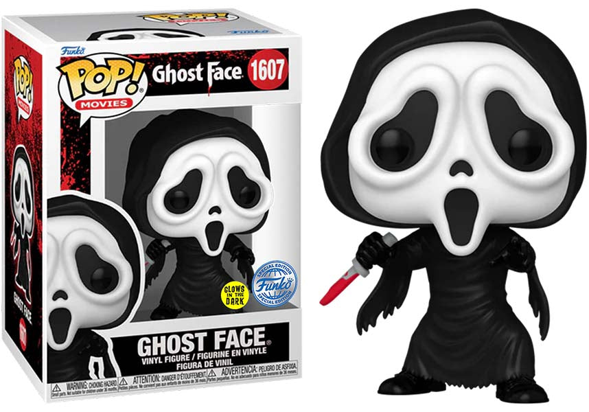 Scream: Glowing Ghostface Pop! Vinyl Collectible Figurine [Restricted Sale]