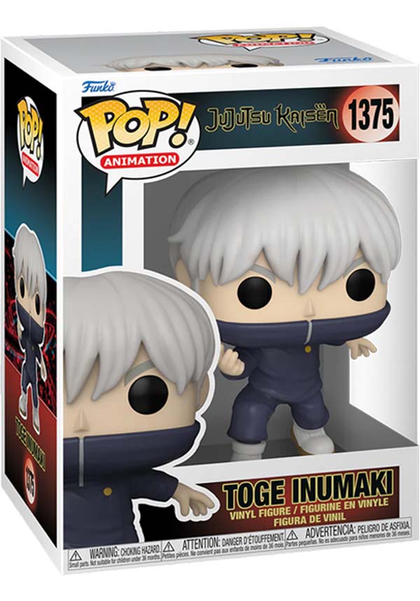 Jujutsu Kaisen Toge Inumaki Highly - Detailed POP! Vinyl Collectible