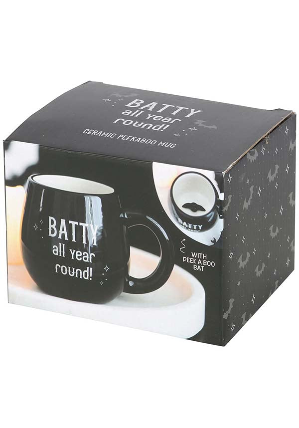 Year - Round Batty Design Peekaboo Ceramic Mug