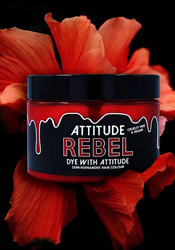 Rebel UV Fiery Red Semi - permanent Hair Colour | Ideal for Bold Fashionistas