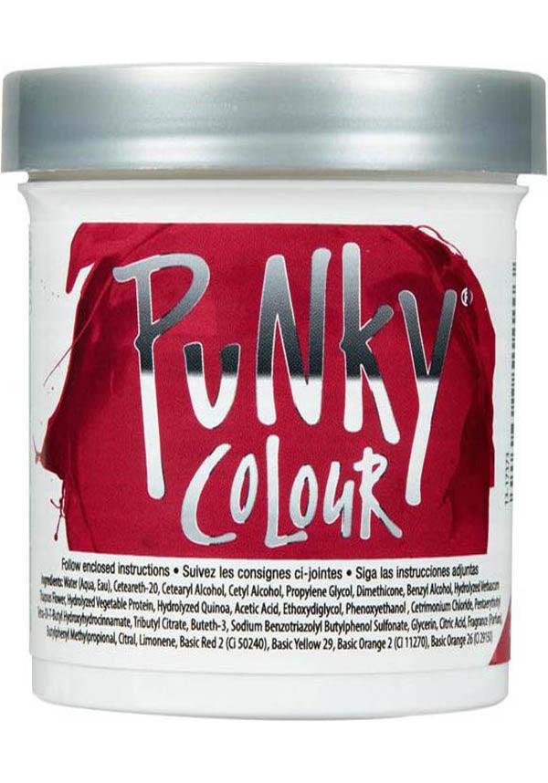 Vibrant Poppy Red Semi - Permanent Conditioning Hair Colour