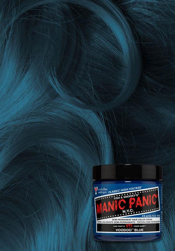 Manic Panic Classic Voodoo Blue Semi - Permanent Hair Color