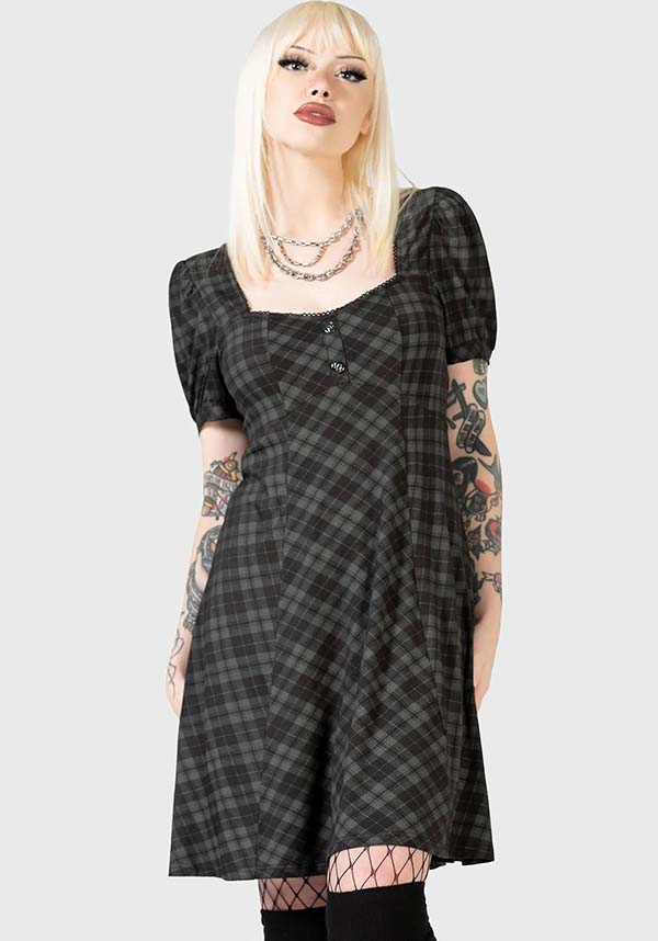 Perdita Women's Fashionable Tartan Dress