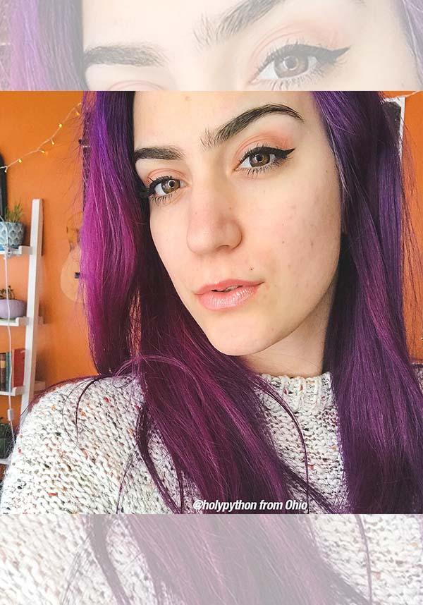 Amplified Semi - Permanent Purple Haze Hair Color Inspired by Jimi Hendrix
