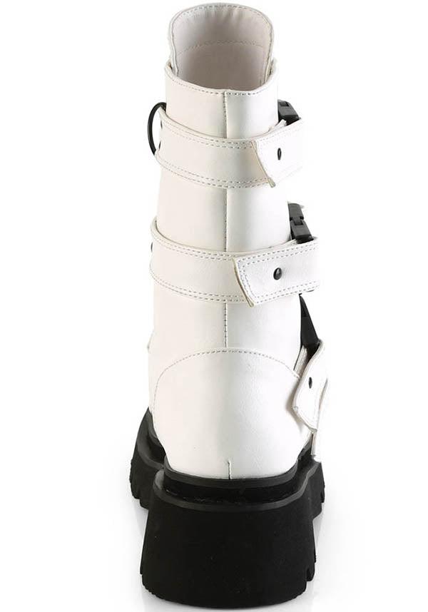 PREORDER - RENEGADE-55 White Calf High Boots