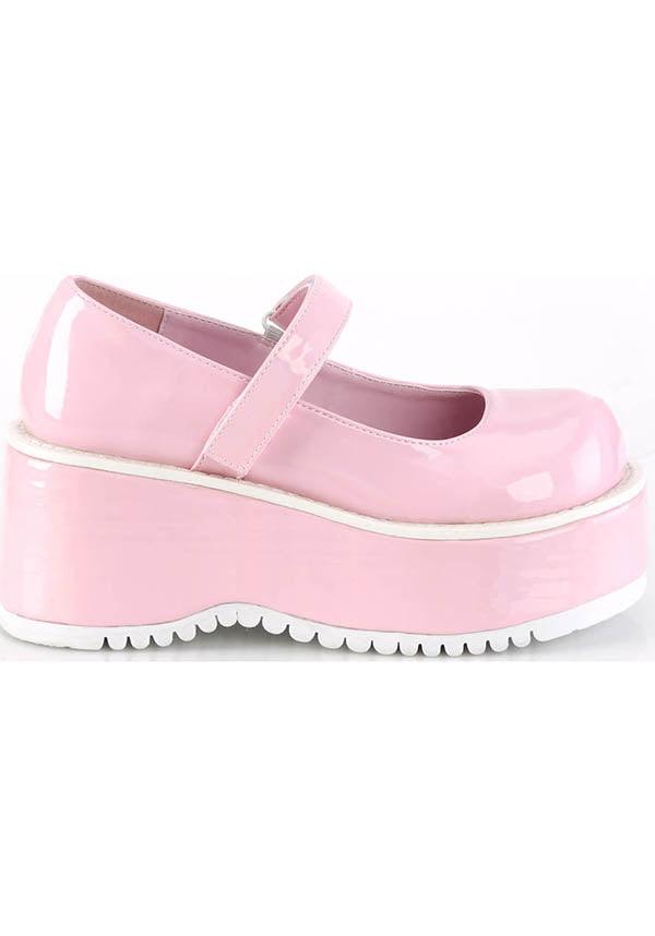 Pre - order Pink Holo DOLLIE - 01 Platform Shoes