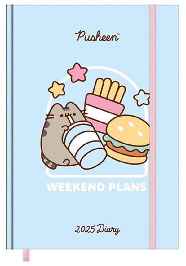 Pusheen 2025 A5-sized Diary for Organized and Adorable Planning