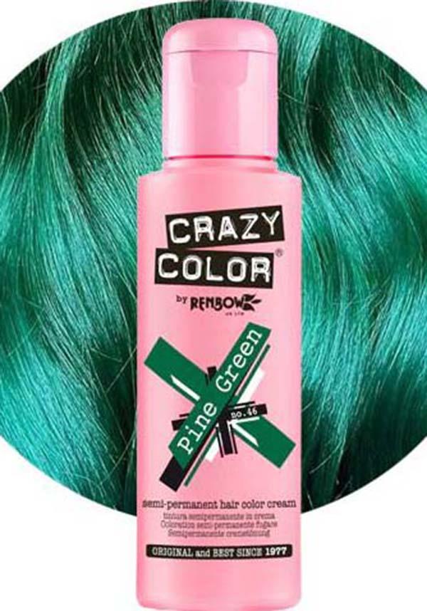 Vibrant Pine Green Semi - permanent Vegan Hair Colour