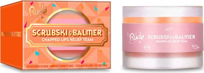 Orange-flavored Scrubski & Balmer Lip Exfoliator and Balm 2-in-1 Kit