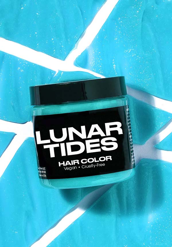 Unique Semi - Permanent Sea Witch Pastel Teal Hair Dye