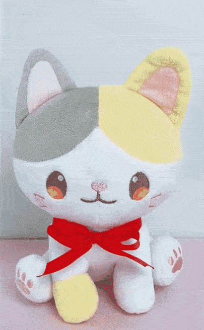 Koyo the Calico Cat Pon Style Soft Plush Toy