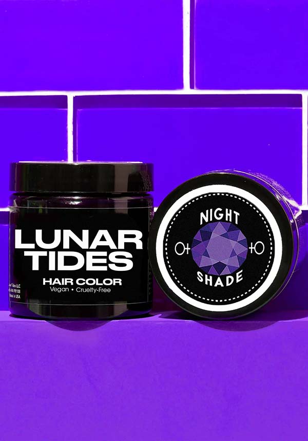 Lunar Tides Highly Pigmented Semi - Permanent Dark Violet Hair Dye