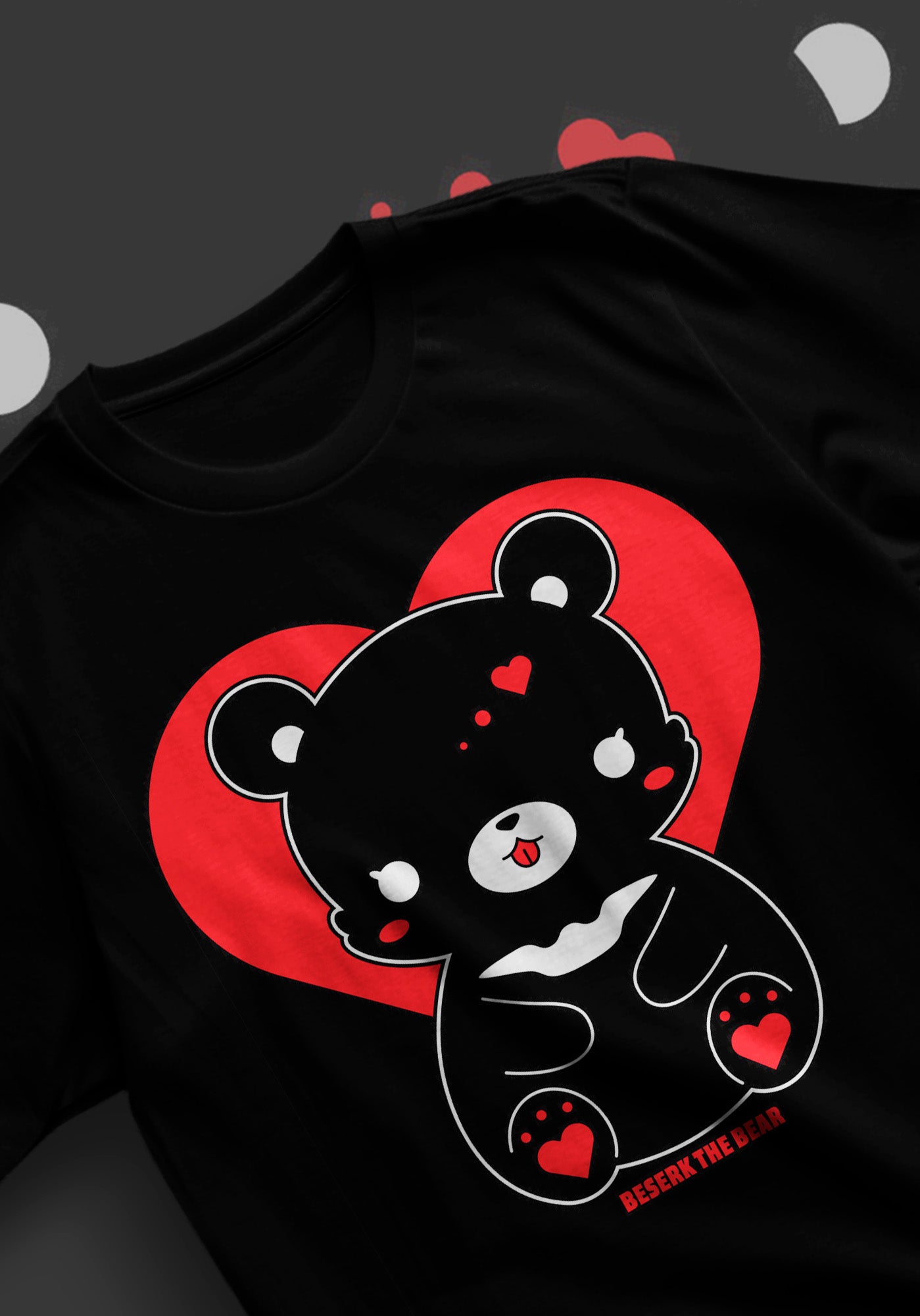 Charity Men's Regular Fit Beserk The Bear T-Shirt