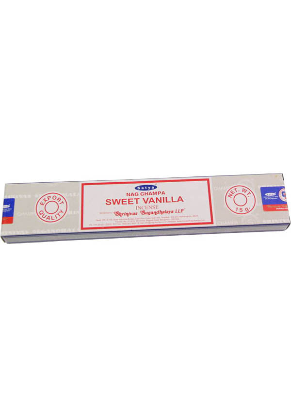 Premium Sweet Vanilla Hand - Rolled Incense Sticks in 15g Pack