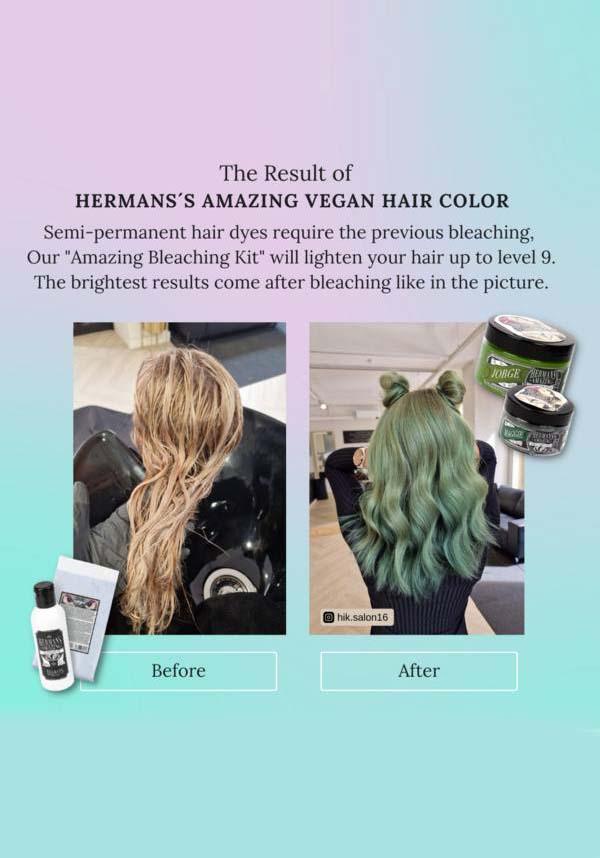 Herman's Professional Vegan Jorge Moss Green Semi-Permanent Hair Colour