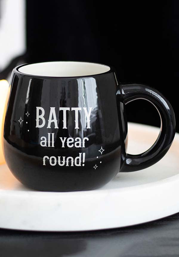 Year - Round Batty Design Peekaboo Ceramic Mug