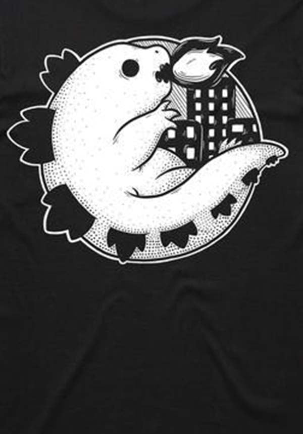 Adorable Baby Kaiju Graphic T - Shirt for Trendy Streetwear